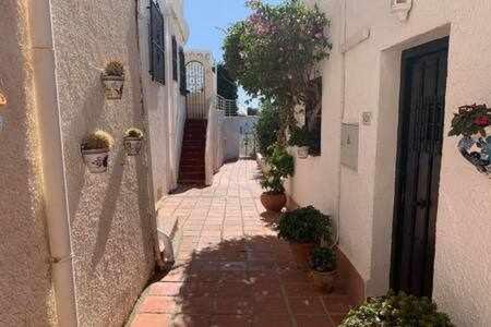 Casa Kaluel Adosado Blanco Villa Nerja Exteriör bild